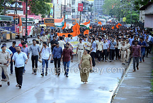 ABVP protest 1